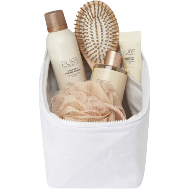 Logotrade advertising product image of: Pack 500 g/m² Aware™ recycled toiletry organiser