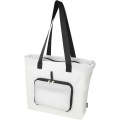 EcoFold RPET foldable tote bag 16L, White
