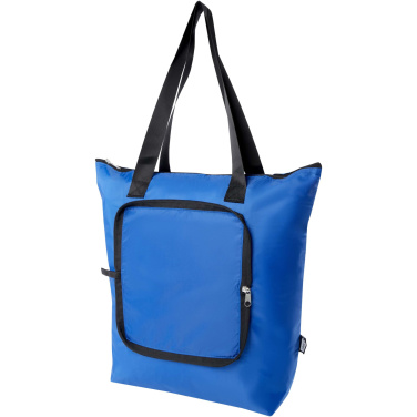 Logotrade promotional items photo of: EcoFold RPET foldable tote cooler bag 15L