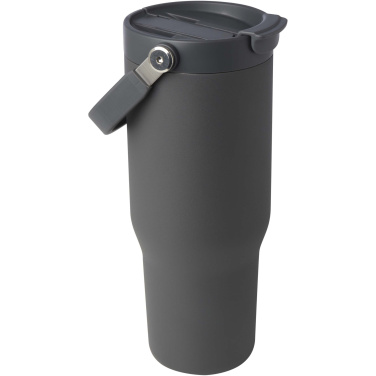 Logo trade advertising products image of: Bronx 900 ml RCS recycled stainless steel copper vacuum insulated tumbler with dual function lid
