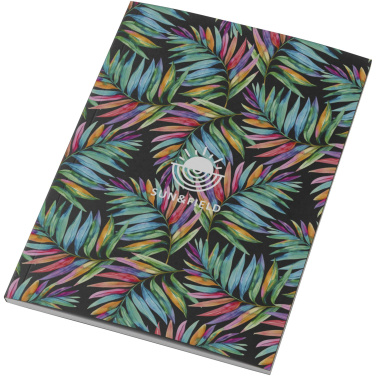 Logo trade business gifts image of: Novella Austen A5 soft cover notebook - 50 sheets