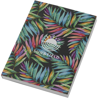 Logo trade promotional products image of: Novella Austen A6 soft cover notebook - 100 sheets