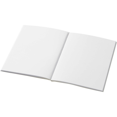 Logo trade promotional items image of: Novella Austen A6 recycled soft cover notebook - 50 sheets