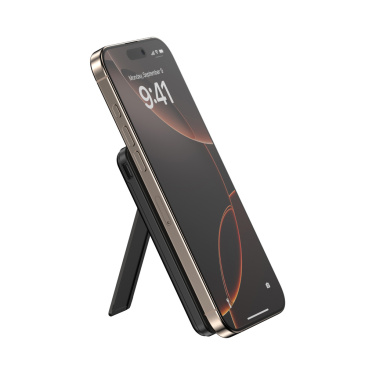 Logotrade promotional item image of: Urban Vitamin Redwood 5in1 5000mah 20W PD magnetic powerbank