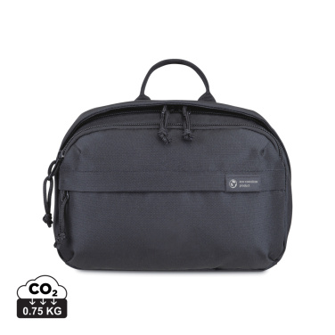 Logo trade corporate gifts image of: Renew AWARE™ rPET Toiletry Bag