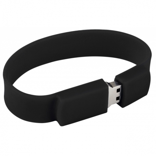 Logo trade promotional merchandise image of: USB memory band