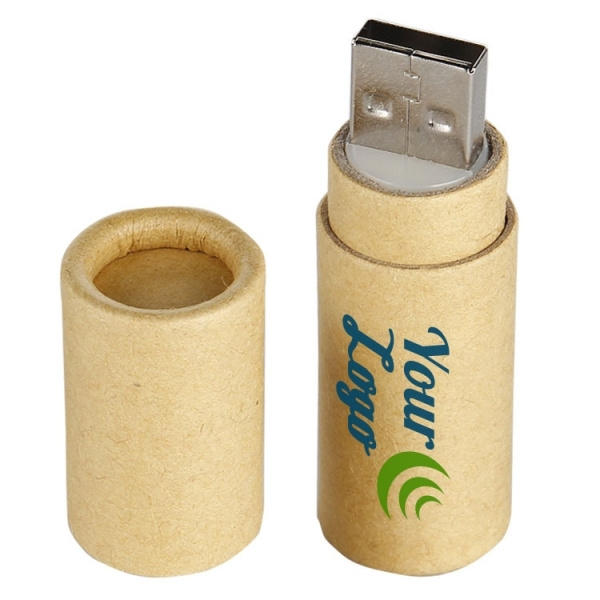 Logotrade promotional products photo of: Cardboard USB stick