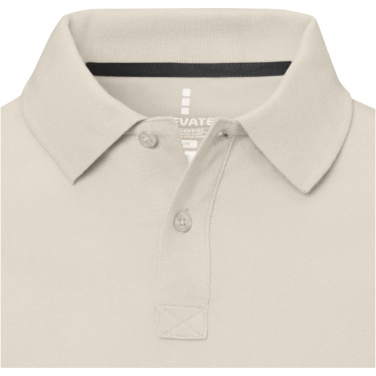Logo trade promotional giveaways picture of: Calgary short sleeve men's polo