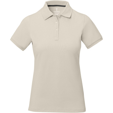 Logo trade promotional giveaways picture of: Calgary short sleeve women's polo