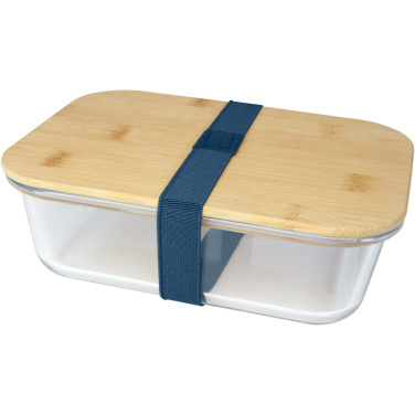 Logotrade promotional items photo of: Roby glass lunch box with bamboo lid