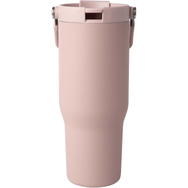 Logo trade promotional gifts picture of: Bronx 900 ml RCS recycled stainless steel copper vacuum insulated tumbler with dual function lid