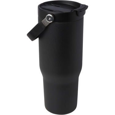 Logo trade advertising products image of: Bronx 900 ml RCS recycled stainless steel copper vacuum insulated tumbler with dual function lid