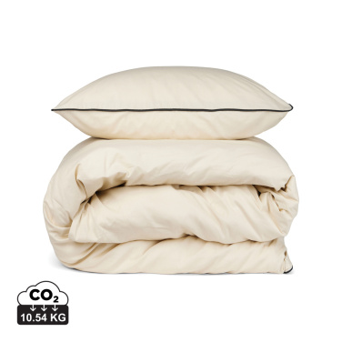 Logo trade promotional giveaways picture of: VINGA Marston OCS organic cotton bed linen, 4 pcs set