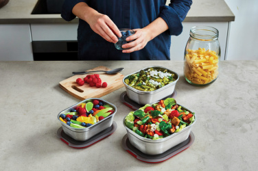 Logotrade promotional gift picture of: Black+Blum Mealprep Box 3pcs Set Small, Medium, Large