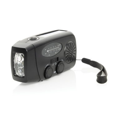 Logotrade promotional merchandise photo of: RescueWave RCS recycled plastic emergency radio