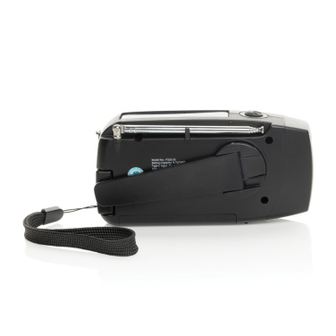 Logotrade promotional product picture of: RescueWave RCS recycled plastic emergency radio