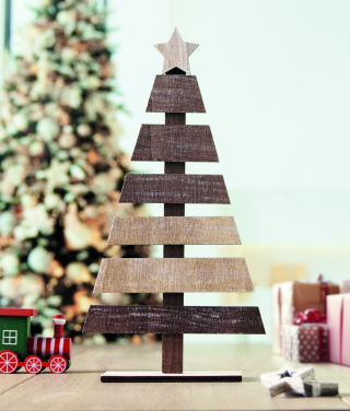 Logotrade promotional giveaway picture of: Wooden Christmas tree