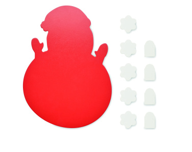 Logo trade promotional giveaways image of: Christmas wooden tic tac toe