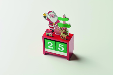 Logotrade promotional giveaway image of: Christmas countdown calendar