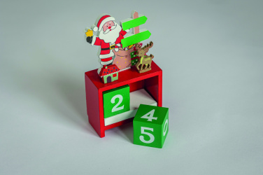 Logo trade promotional merchandise picture of: Christmas countdown calendar