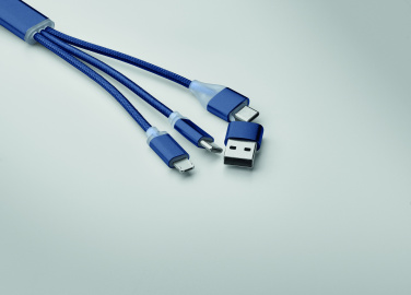 Logo trade advertising products image of: 4 in 1 charging cable type C
