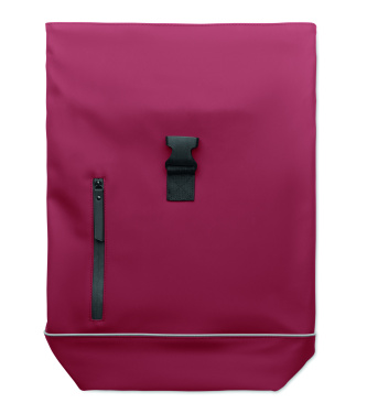 Logo trade corporate gift photo of: Laptop 15" roll top PU backpack