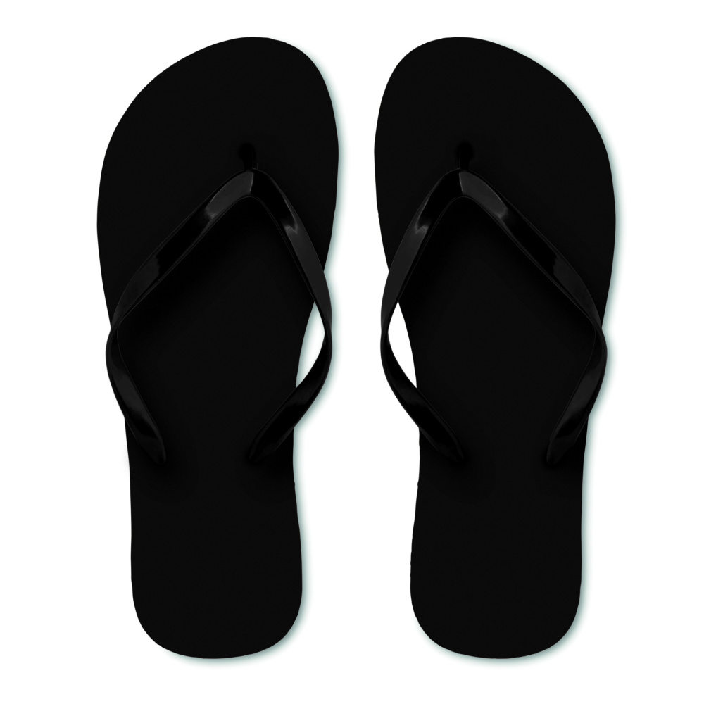 Logo trade promotional product photo of: EVA beach slippers L