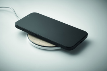 Logotrade promotional giveaway picture of: Cork wireless charger 15W
