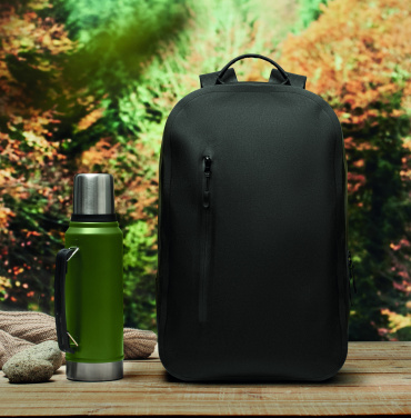 Logo trade advertising products picture of: 300D RPET computer backpack