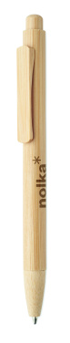 Logotrade promotional merchandise image of: Bamboo automatic ball pen