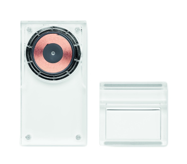 Logo trade corporate gift photo of: Acrylic wireless charger 15W