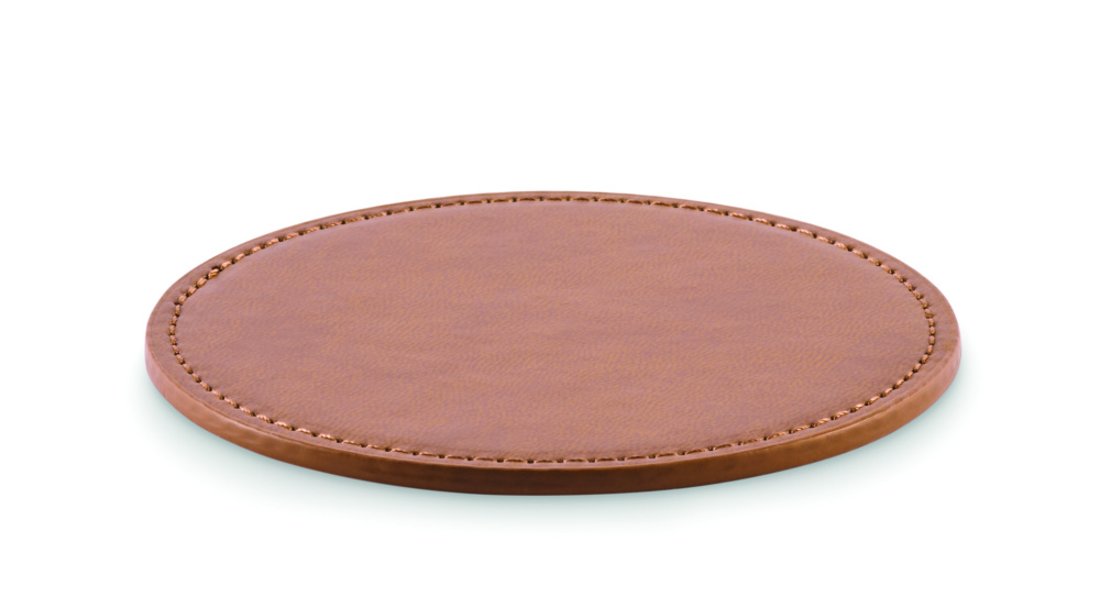 Logotrade promotional merchandise picture of: Round coaster in PU