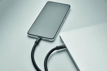 Logo trade business gifts image of: 60W charging and data lanyard