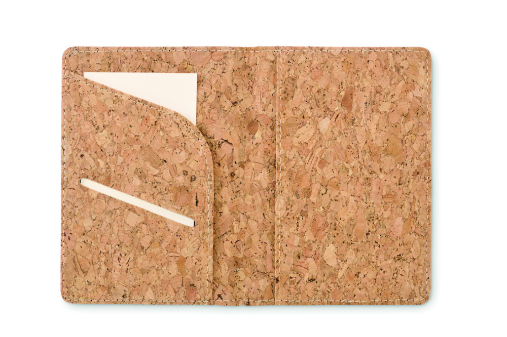 Logotrade promotional gift image of: Cork passport holder