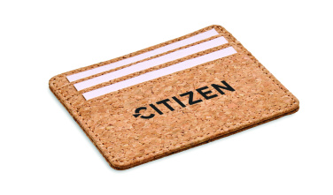 Logotrade business gifts photo of: Cork cardholder with RFID