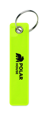 Logo trade corporate gift photo of: Reflective key ring in PVC