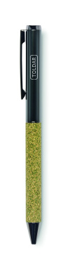Logo trade promotional items image of: Twist metal ballpen in box