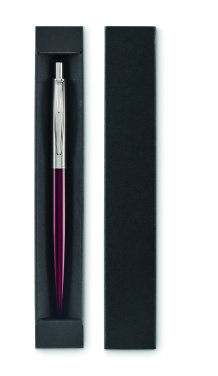 Logotrade advertising product image of: Push button pen in box