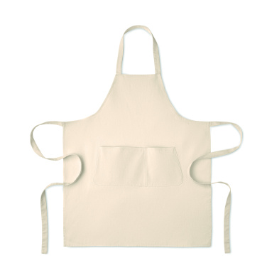 Logotrade promotional giveaway image of: Organic cotton apron 240 gr/m²