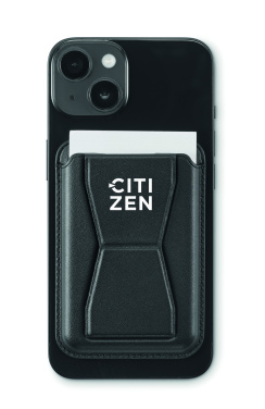 Logo trade promotional items picture of: Magnetic PU cardholder