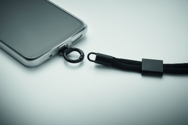 Logo trade corporate gifts picture of: RPET phone wrist cord