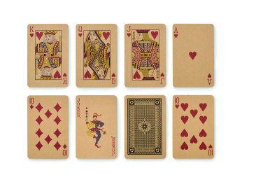 Logo trade advertising products picture of: Domino and cards set