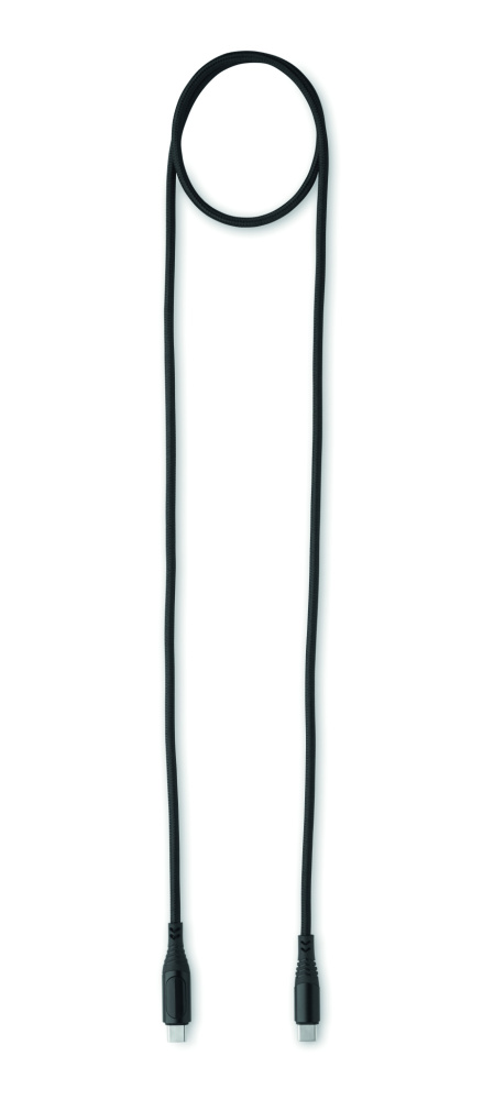 Logo trade promotional gifts picture of: 100W charging cable type-C