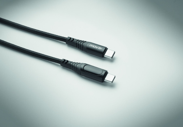 Logotrade promotional products photo of: 100W charging cable type-C
