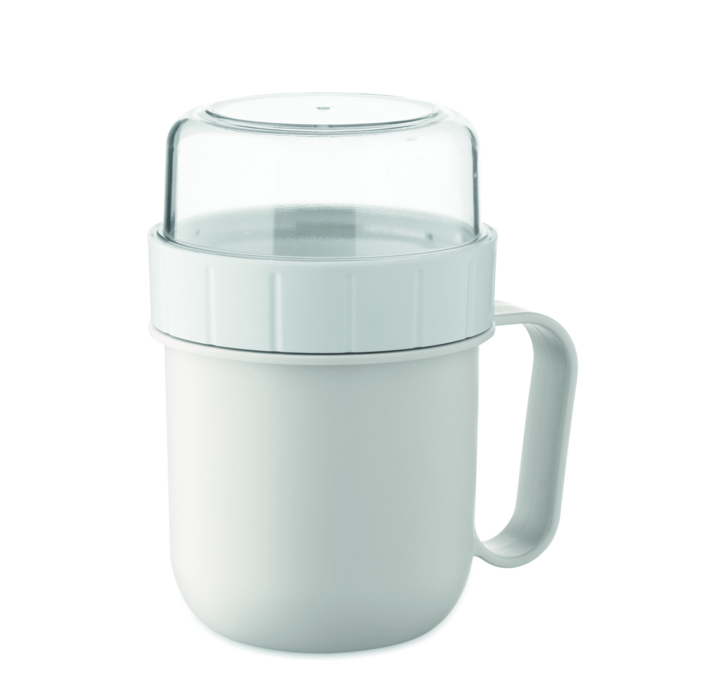 Logo trade promotional item photo of: On the go cup in PP 450 ml