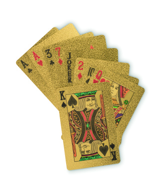 Logotrade promotional items photo of: Waterproof playing cards