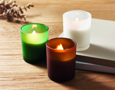 Logotrade promotional gifts photo of: Plant based wax candle 80 gr