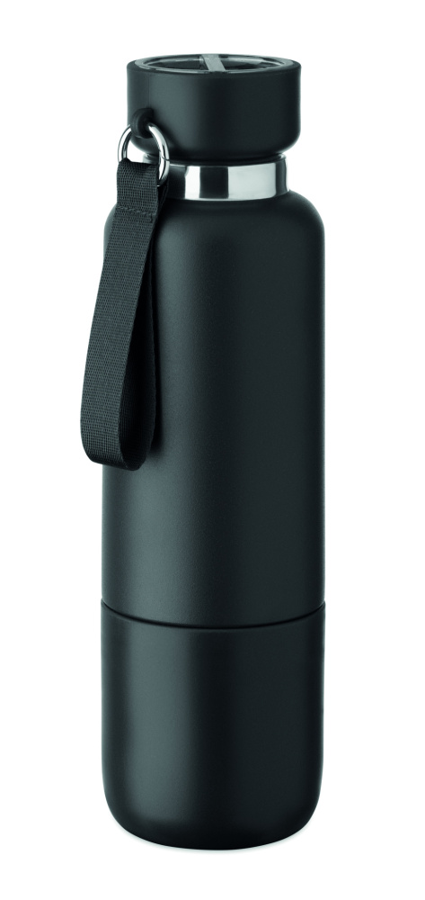 Logo trade advertising products picture of: Double wall bottle 500ml