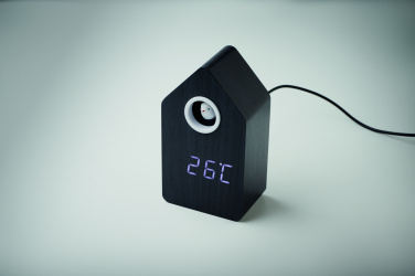 Logotrade promotional merchandise photo of: MDF cuckoo alarm clock