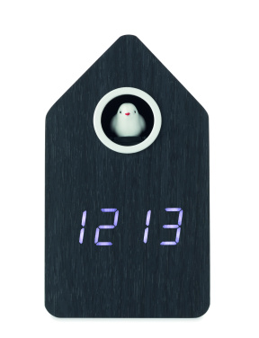 Logotrade promotional product image of: MDF cuckoo alarm clock